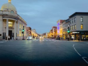 A view of M Street